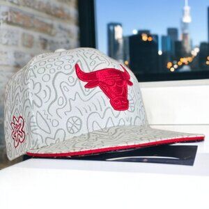 CHICAGO BULLS Hat Series #5 Kelly Knaga Ltd Edition 2021-22